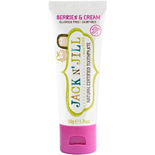 Jack N Jill Prirodna pasta za zube - Berries &amp;amp; Cream Slike