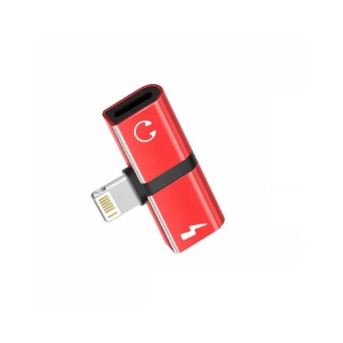 X Wave Adapter Lightning na 2xTip-C,žensko-mu&amp;scaron;ki,red Slike