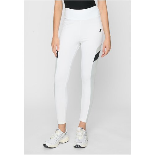 Starter Black Label Women&amp;#039;s High-Waisted Starter Sports Leggings White/Black Slike