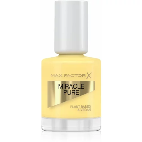 Max Factor Miracle Pure dugotrajni lak za nokte nijansa 500 Lemon Tea 12 ml