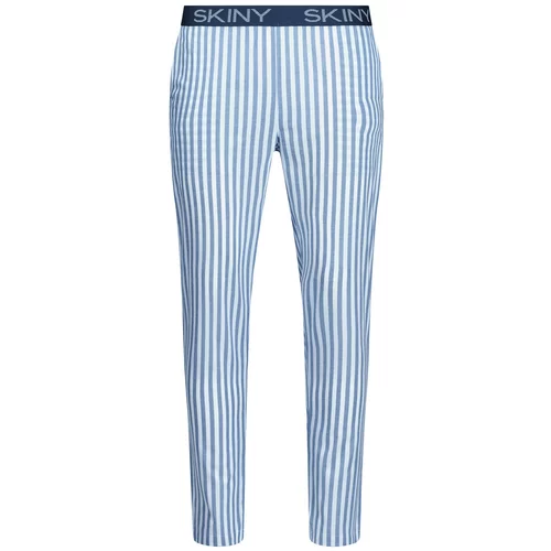 Skiny Spodnji del pižame svetlo modra / bela