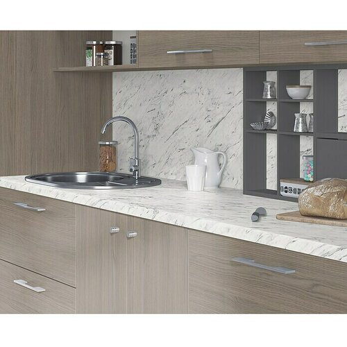  Večnamenska plo&amp;scaron;ča (Marmor Carrara, 280 x 60 x 3,8 cm) Slike