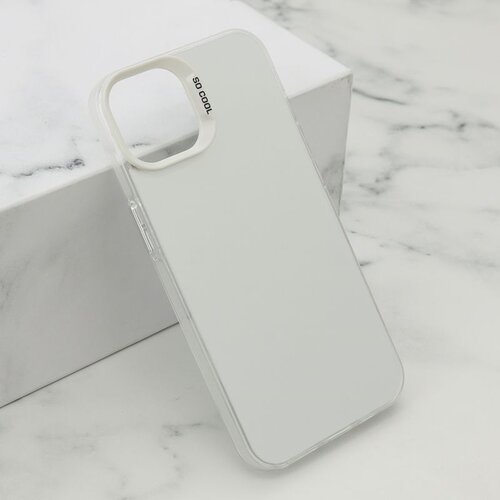  Maska shine za iphone 13/ bela Slike