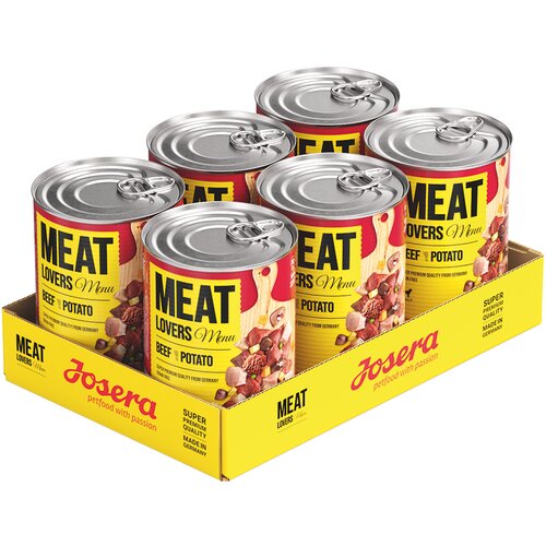 Josera Ekonomično pakiranje: Meatlovers Menu 12 x 400 g - Govedina i krumpir Cijene
