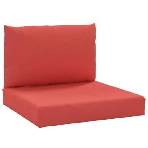  Jastuci za sofu od paleta  2-dijelni set  crveni &ndash; OUTLET &ndash; ZADNJI DOSTUPNI KOMADI Cijene