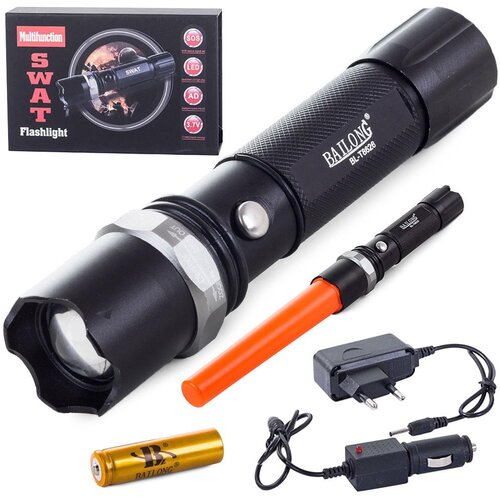  akumulatorska LED ročna svetilka CREE zoom XP-E 300m AKCIJA Cene