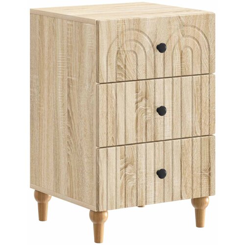 vidaXL Noćni ormar Hrast sonoma 43x 41 x 66 5 cm Konstruirano drvo - Hrast sonoma Cene