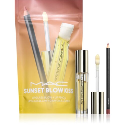 MAC Cosmetics Kits Sunset Blow Kiss Lip Combo darilni set za ustnice Cene