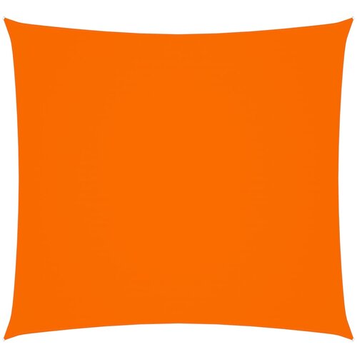 vidaXL Senčno jadro oksford blago kvadratno 7x7 m oranžno, (20743241) Cene