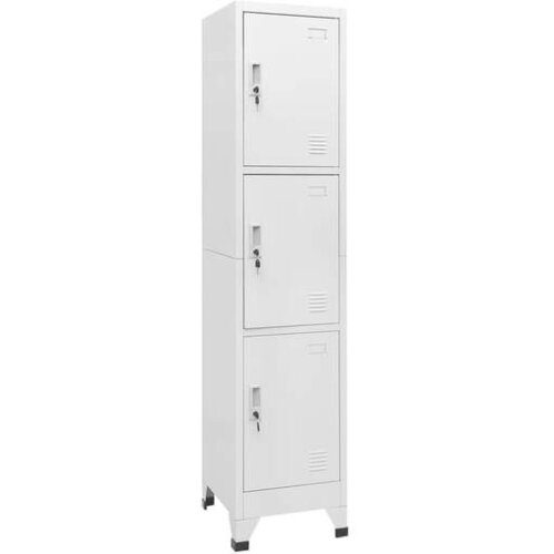  Garderobna omarica na ključ s 3 predelki 38x45x180 cm Slike