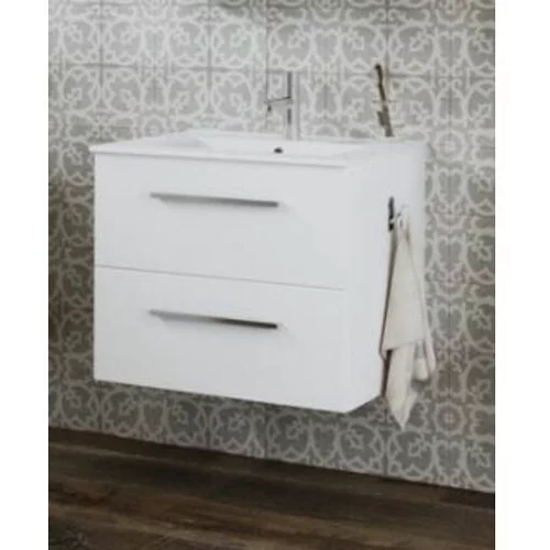 Tboss kopalniška omarica z umivalnikom Milano 60 cm, bela vi