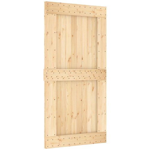  Klizna vrata NARVIK Prirodna i crna 100 x 210 cm (213,5 cm) Slike