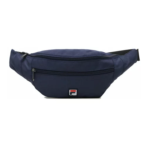 Fila torba za okoli pasu Boshan Double Layer Zipper Waistbag FBU0082 Mornarsko modra