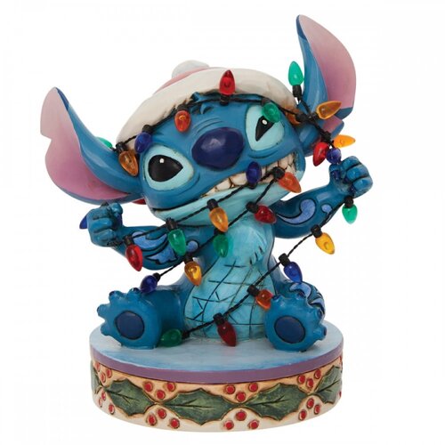 Enesco DISNEY STITCH FIGURICA Z BOŽIČNIMI LUČKAMI ZBIRKA TRADICIJE, (20838788) Cene