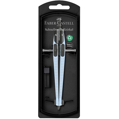 Šestar S PRECIZNIM PODE&Scaron;AVANJEM PLUS MINE GRIP 2001 FABER CASTELL 574474 SKY BLUE BLISTER Cijene