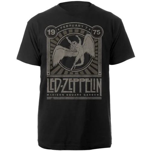 Led Zeppelin Košulja Madison Square Garden 1975 Black M