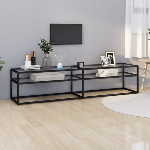 TV ormarić prozirni 180 x 40 x 40,5 cm od kaljenog stakla Cijene