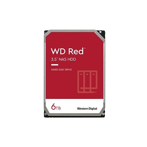 Western Digital HDD 6TB RED 256MB SATA3 WD60EFAX Slike