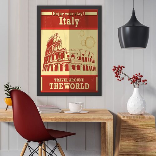 Wallity Uramljena slika Italy, 40x55 cm Cijene
