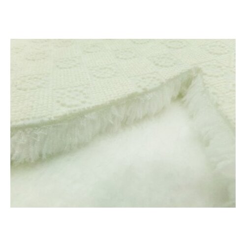 Conceptum Hypnose Tepih staza (80x80) Daisy Plush White Cene