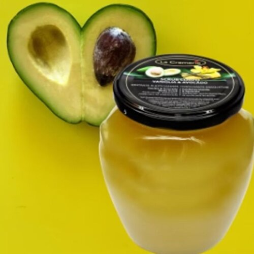  La Cremerie VANILLA & AVOCADO Body Scrub 1000gr - Piling za telo Cene