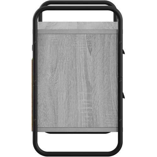  Viseći Noćni Ormar 2 kom. Siva Sonoma 40 x 30 x 50 cm - Siva Sonoma 2 Slike