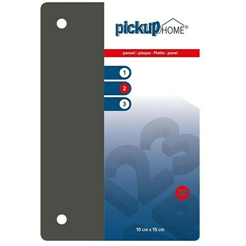 Pickup 3D Home Pločica s oznakom (D x Š: 10 x 15 cm, Sive boje) Cijene