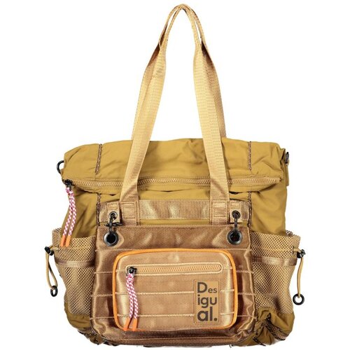 Desigual ženski najlonski ruksak s roll-top zatvaranjem 34x17x29 cm karamel Cijene