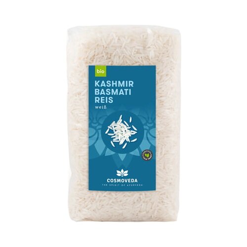 Cosmoveda Kashmir Basmati beli riž BIO - 500 g Cene