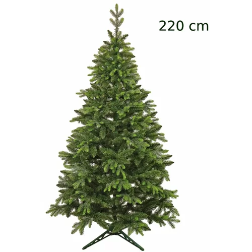  Umjetno božićno drvce - SMREKA NATURAL PE+PVC - 220cm