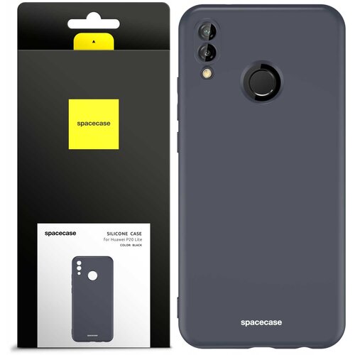 Spacecase SILIKONSKI OVITEK ZA HUAWEI P20 LITE ČRNA ZAŠČITA, (21962348) Cene
