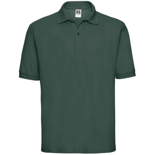 RUSSELL Men's Green Polycotton Polo Shirt Cene