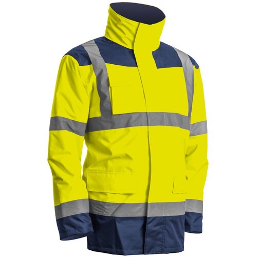  4u1 signalizirajuća za&scaron;titna Hi-viz parka KANATA žuto-plava Cijene