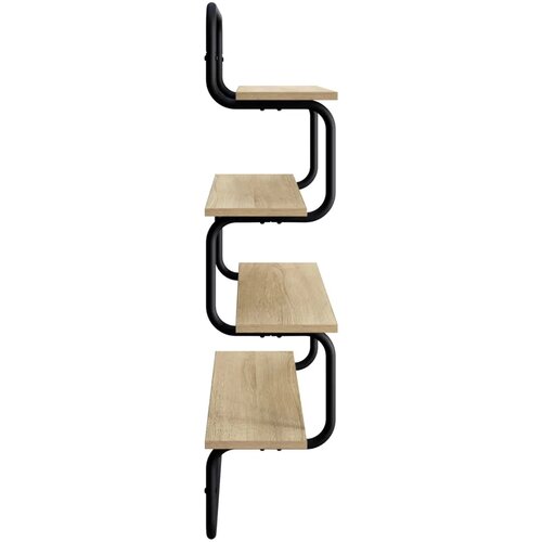 Polica sa 4 nivoa Hrast sonoma 80 x 24 5 x 104 cm - Hrast sonoma 80 cm 4 razine Slike