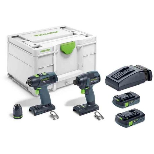 Festool baterijski odvrtač tid 18 hpc 4.0-I set T18, f 577244 Slike