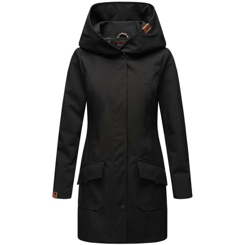 Marikoo ženski softshell kaput mayleen, crna Slike