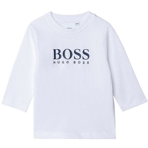 Boss Otro&amp;scaron;ki longsleeve bela barva Slike