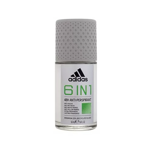 Adidas 6 In 1 48H Anti-Perspirant antiperspirant roll-on 50 ml za muškarce