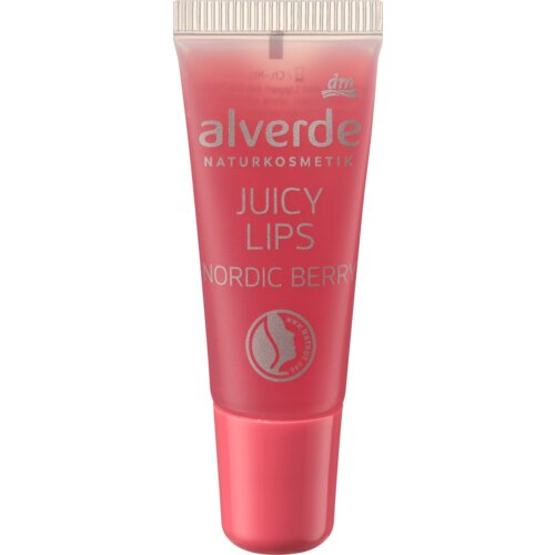 Alverde Naturkosmetik sjaj za usne juicy lips - nordic berry 8 ml Cene