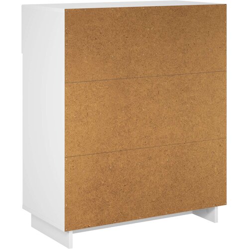  Ormarić za cipele 73 x 38 x 87,5 cm Konstruirano drvo Bijela Slike