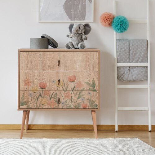 Hanah home Noćni ormarić 80x89x40cm Hrast Cene