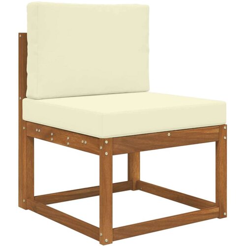  Jastuk za vanjsku sofU 2 pcs Krema Poliester - Krema 60 x 60 cm 1x sjedalo +1x naslon (3D bez bartaga) Slike