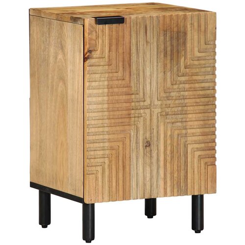  Kupaonski ormarić smeđi 38x33,5x58 cm Puno drvo Mango Slike