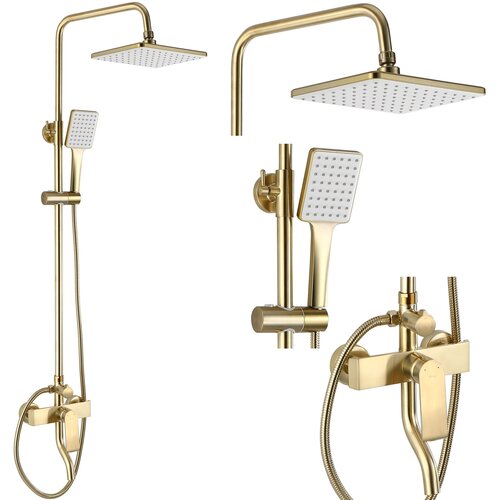 Rea HASS Komplet za prhanje Brushed Gold Slike