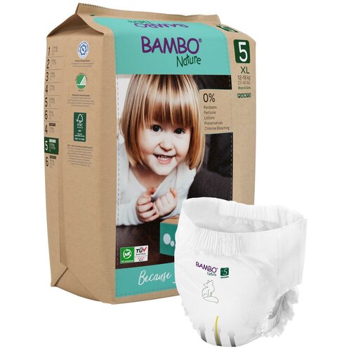 Bambo Nature plenice hlačne Junior 5, 12-18 kg, 19 kos, paper bag 1000021518 Cene