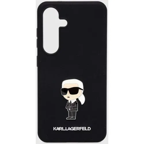 Karl Lagerfeld Etui za telefon črna barva, KLHCS24SSMHKNPK