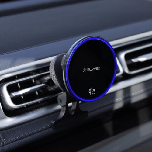  Auto držač Qi2.2 25W magnetski s indukcijskim punjenjem Blavec za ventilacijski otvor Slike