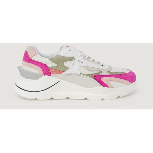 Date Modne superge FUGA COLORED WHITE-FUXIA W401-FG-CO-WF Rdeča Cene