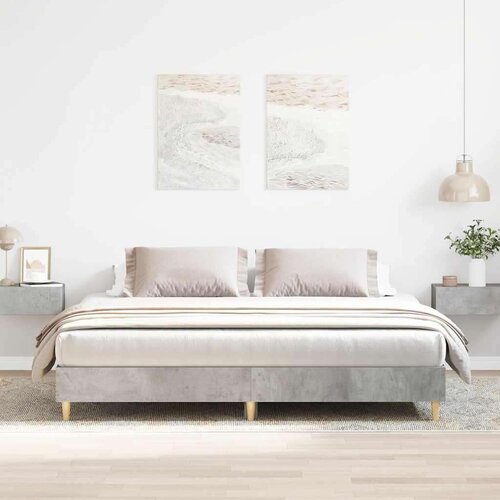  Posteljni okvir brez vzmetnice 160x200 cm inženirski les, (21790705) Cene