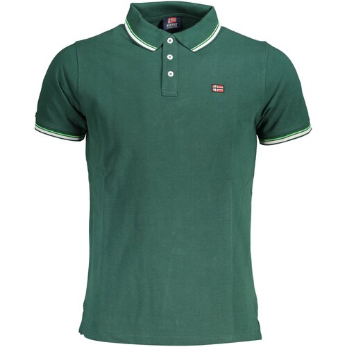 Norway 1963 MEN&amp;amp;#39;S SHORT SLEEVE POLO GREEN Slike